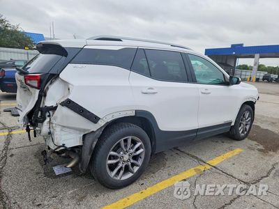 Trzecie zdjęcie samochodu z tyłu: 2022 GMC TERRAIN SLT VIN:3GKALVEV6NL149282 - miniatura