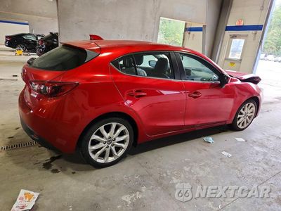 Trzecie zdjęcie samochodu z tyłu: 2015 MAZDA 3 GRAND TOURING VIN:JM1BM1M38F1260141 - miniatura