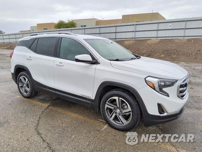 Czwarte zdjęcie samochodu z boku: 2021 GMC TERRAIN SLT VIN:3GKALPEV5ML318668 - miniatura