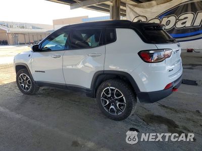 Drugie zdjęcie samochodu z przodu: 2025 JEEP COMPASS TRAILHAWK VIN:3C4NJDDN6ST565794 - miniatura