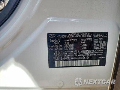 Zdjęcie 13 z 13 samochodu: 2019 HYUNDAI SANTA FE ULTIMATE 2.4L VIN:5NMS53AD7KH036154 - miniatura