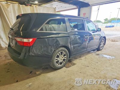 Trzecie zdjęcie samochodu z tyłu: 2012 HONDA ODYSSEY EXL VIN:5FNRL5H61CB002267 - miniatura
