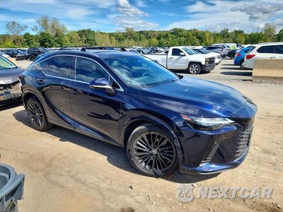 Czwarte zdjęcie samochodu z boku: 2024 LEXUS RX 350 PREMIUM VIN:2T2BAMCA8RC077697 - miniatura