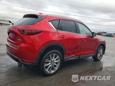 Trzecie zdjęcie samochodu z tyłu: 2021 MAZDA CX-5 GRAND TOURING VIN:JM3KFADM7M0315756 - miniatura
