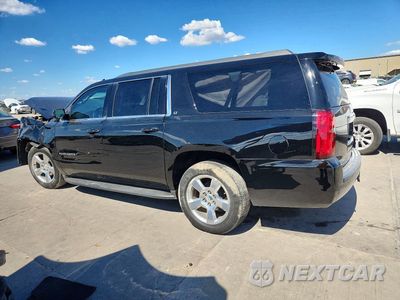 Drugie zdjęcie samochodu z przodu: 2018 CHEVROLET SUBURBAN K1500 LT VIN:1GNSKHKC1JR373996 - miniatura