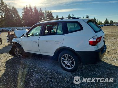 Drugie zdjęcie samochodu z przodu: 2004 BMW X3 2.5I VIN:WBXPA73474WC40772 - miniatura