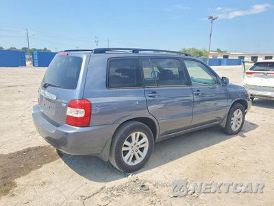 Trzecie zdjęcie samochodu z tyłu: 2006 TOYOTA HIGHLANDER HYBRID VIN:JTEDW21A360004258 - miniatura