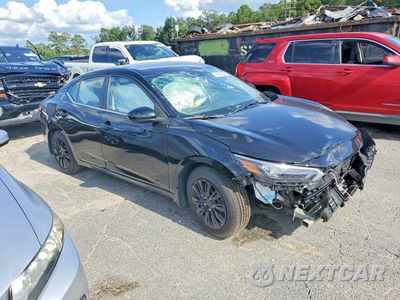 Czwarte zdjęcie samochodu z boku: 2025 NISSAN SENTRA S VIN:3N1AB8BV8SY292045 - miniatura