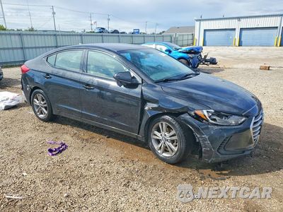 Czwarte zdjęcie samochodu z boku: 2017 HYUNDAI ELANTRA SE VIN:5NPD84LF2HH003935 - miniatura