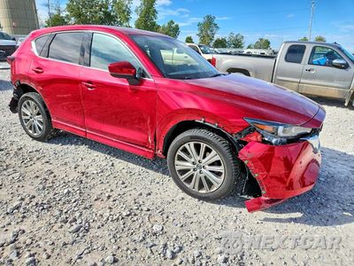 Czwarte zdjęcie samochodu z boku: 2022 MAZDA CX-5 SIGNATURE VIN:JM3KFBXY3N0527088 - miniatura