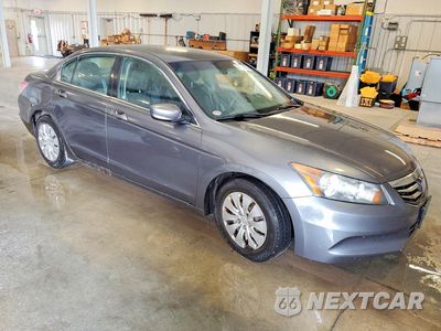 Czwarte zdjęcie samochodu z boku: 2011 HONDA ACCORD LX VIN:1HGCP2F37BA144455 - miniatura
