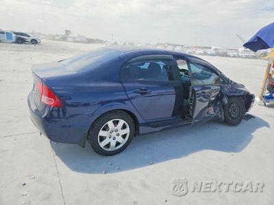 Trzecie zdjęcie samochodu z tyłu: 2008 HONDA CIVIC LX VIN:2HGFA16568H533964 - miniatura