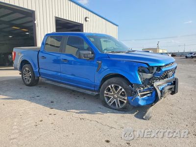 Czwarte zdjęcie samochodu z boku: 2021 FORD F150 SUPERCREW VIN:1FTEW1EP8MKD90405 - miniatura