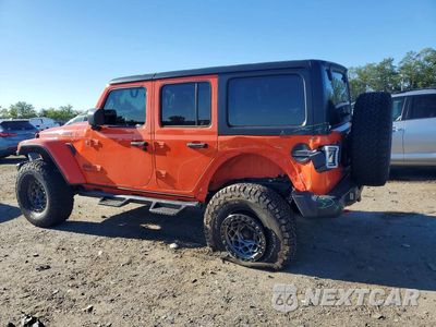 Drugie zdjęcie samochodu z przodu: 2018 JEEP WRANGLER UNLIMITED RUBICON VIN:1C4HJXFG6JW257885 - miniatura