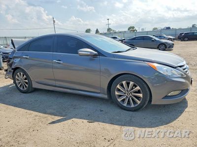 Czwarte zdjęcie samochodu z boku: 2014 HYUNDAI SONATA LIMITED VIN:5NPEC4AC7EH883750 - miniatura