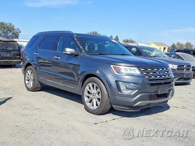 Czwarte zdjęcie samochodu z boku: 2016 FORD EXPLORER LIMITED VIN:1FM5K7FH8GGD35302 - miniatura