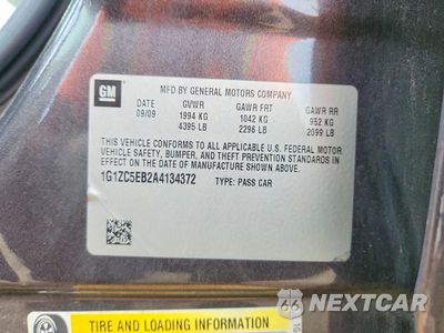 Zdjęcie 12 z 12 samochodu: 2010 CHEVROLET MALIBU 1LT VIN:1G1ZC5EB2A4134372 - miniatura