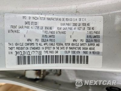 Zdjęcie 13 z 13 samochodu: 2020 TOYOTA YARIS LE VIN:3MYDLBYV0LY717188 - miniatura