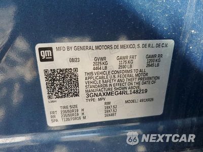 Zdjęcie 13 z 13 samochodu: 2024 CHEVROLET EQUINOX RS VIN:3GNAXMEG4RL148219 - miniatura