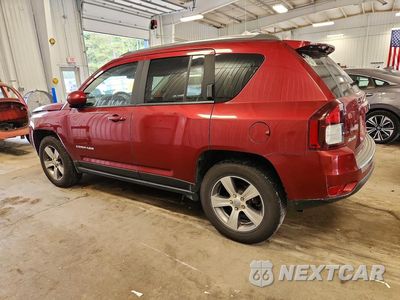 Drugie zdjęcie samochodu z przodu: 2016 JEEP COMPASS LATITUDE VIN:1C4NJDEB7GD764595 - miniatura