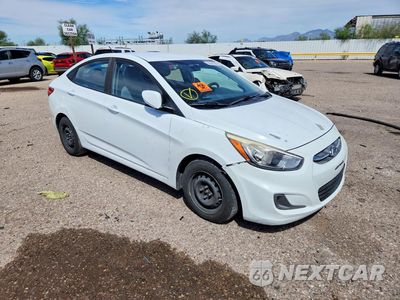 Czwarte zdjęcie samochodu z boku: 2017 HYUNDAI ACCENT SE VIN:KMHCT4AE0HU172468 - miniatura
