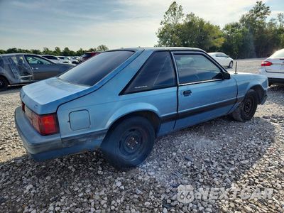 Trzecie zdjęcie samochodu z tyłu: 1990 FORD MUSTANG LX VIN:1FACP41A2LF157446 - miniatura