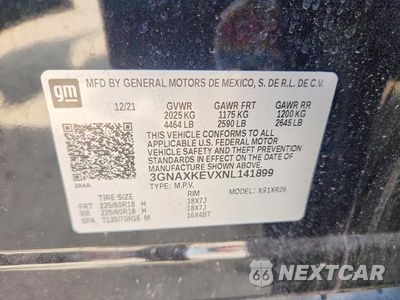Zdjęcie 12 z 12 samochodu: 2022 CHEVROLET EQUINOX LT VIN:3GNAXKEVXNL141899 - miniatura