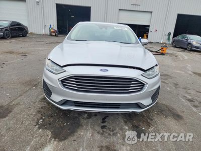 Piąte zdjęcie samochodu w środku: 2019 FORD FUSION SE VIN:3FA6P0T99KR233609 - miniatura
