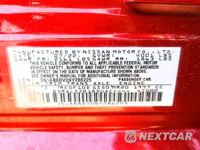 Zdjęcie 12 z 12 samochodu: 2022 NISSAN SENTRA SR VIN:3N1AB8DV0NY286225 - miniatura