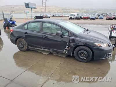 Czwarte zdjęcie samochodu z boku: 2013 HONDA CIVIC LX VIN:19XFB2F53DE063433 - miniatura
