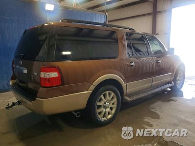 Trzecie zdjęcie samochodu z tyłu: 2011 FORD EXPEDITION EL XLT VIN:1FMJK1H53BEF02409 - miniatura