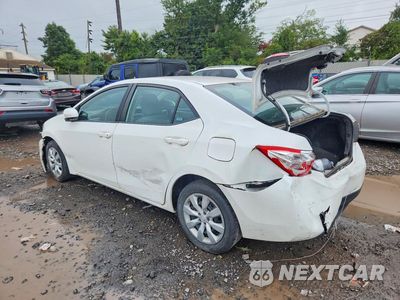 Drugie zdjęcie samochodu z przodu: 2016 TOYOTA COROLLA LE VIN:5YFBURHE9GP458976 - miniatura