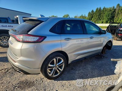 Trzecie zdjęcie samochodu z tyłu: 2016 FORD EDGE SPORT VIN:2FMPK4AP5GBC06849 - miniatura