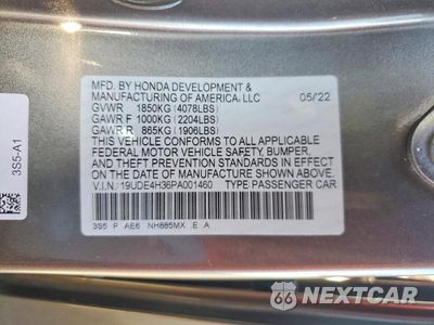 Zdjęcie 13 z 13 samochodu: 2023 ACURA INTEGRA A-SPEC VIN:19UDE4H36PA001460 - miniatura