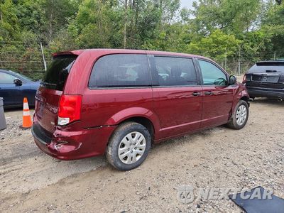 Trzecie zdjęcie samochodu z tyłu: 2019 DODGE GRAND CARAVAN SE VIN:2C4RDGBGXKR583927 - miniatura