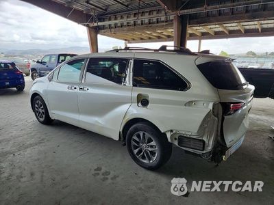 Drugie zdjęcie samochodu z przodu: 2021 TOYOTA SIENNA XLE VIN:5TDJSKFC6MS017271 - miniatura