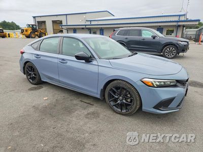 Czwarte zdjęcie samochodu z boku: 2022 HONDA CIVIC SPORT VIN:19XFL2H82NE018540 - miniatura