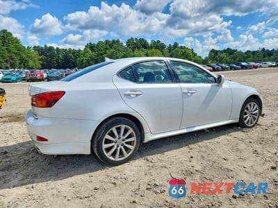 Trzecie zdjęcie samochodu z tyłu: 2008 LEXUS IS 250 VIN:JTHCK262X85018028 - miniatura