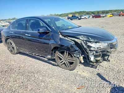 Czwarte zdjęcie samochodu z boku: 2016 HONDA ACCORD TOURING VIN:1HGCR3F95GA015724 - miniatura