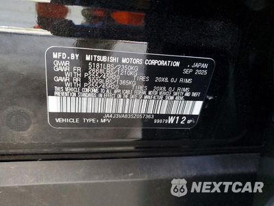 Zdjęcie 13 z 13 samochodu: 2025 MITSUBISHI OUTLANDER SE VIN:JA4J3VA83SZ057363 - miniatura