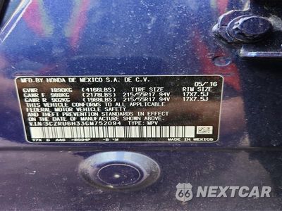 Zdjęcie 13 z 13 samochodu: 2016 HONDA HR-V LX VIN:3CZRU6H33GM752094 - miniatura