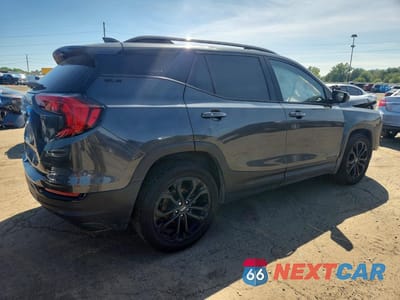 Trzecie zdjęcie samochodu z tyłu: 2019 GMC TERRAIN SLE VIN:3GKALTEV2KL363931 - miniatura