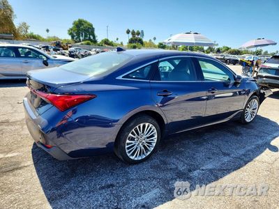Trzecie zdjęcie samochodu z tyłu: 2020 TOYOTA AVALON LIMITED VIN:4T1D21FB3LU016650 - miniatura