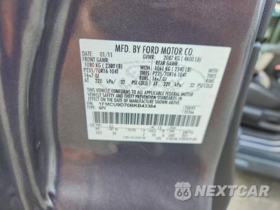 Zdjęcie 14 z 14 samochodu: 2011 FORD ESCAPE XLT VIN:1FMCU9D70BKB43384 - miniatura