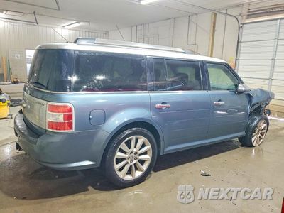 Trzecie zdjęcie samochodu z tyłu: 2010 FORD FLEX LIMITED VIN:2FMGK5DC0ABA99344 - miniatura