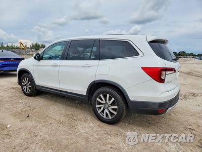 Drugie zdjęcie samochodu z przodu: 2021 HONDA PILOT EX VIN:5FNYF5H30MB013674 - miniatura
