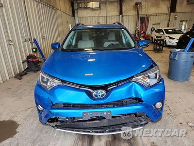 Piąte zdjęcie samochodu w środku: 2018 TOYOTA RAV4 HYBRID XLE VIN:JTMRJREVXJD155114 - miniatura