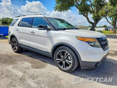 Czwarte zdjęcie samochodu z boku: 2014 FORD EXPLORER SPORT VIN:1FM5K8GT8EGB88629 - miniatura