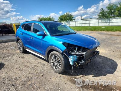 Czwarte zdjęcie samochodu z boku: 2019 HYUNDAI TUCSON ULTIMATE VIN:KM8J3CALXKU067685 - miniatura