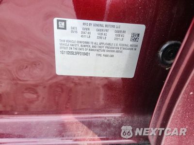 Zdjęcie 12 z 12 samochodu: 2015 CHEVROLET MALIBU 2LT VIN:1G11D5SL5FF318451 - miniatura